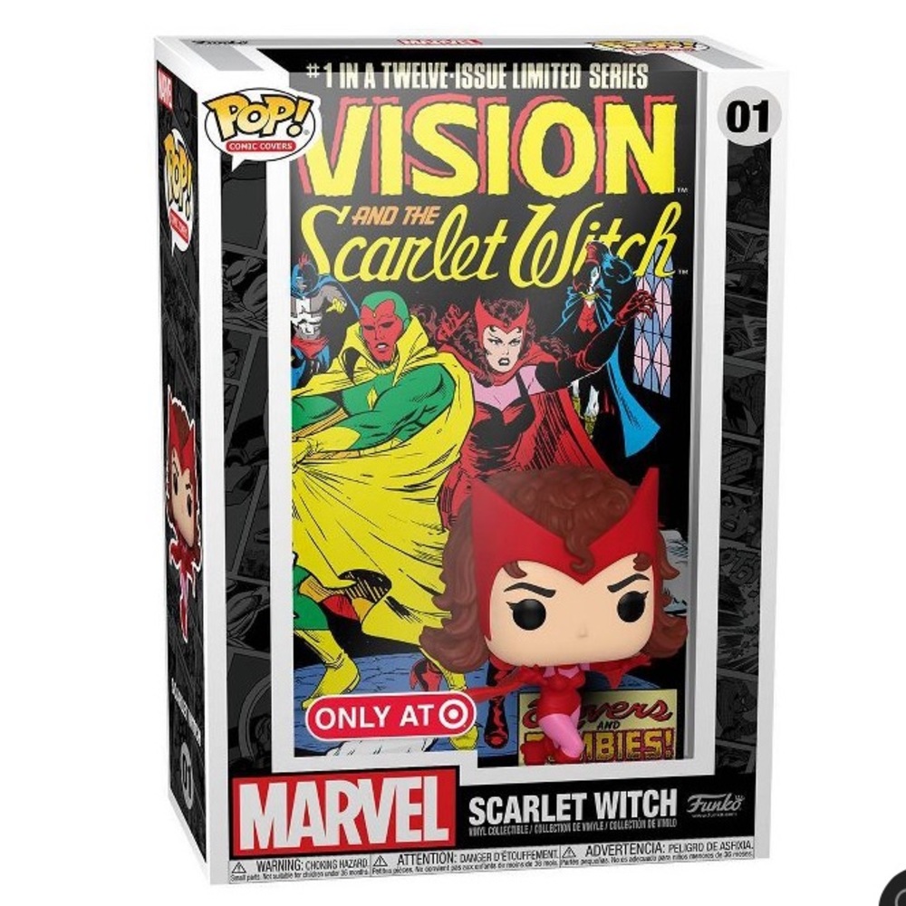 Funko POP! Cover Art: Marvel Scarlet Witch Wandavision‎ Avengers